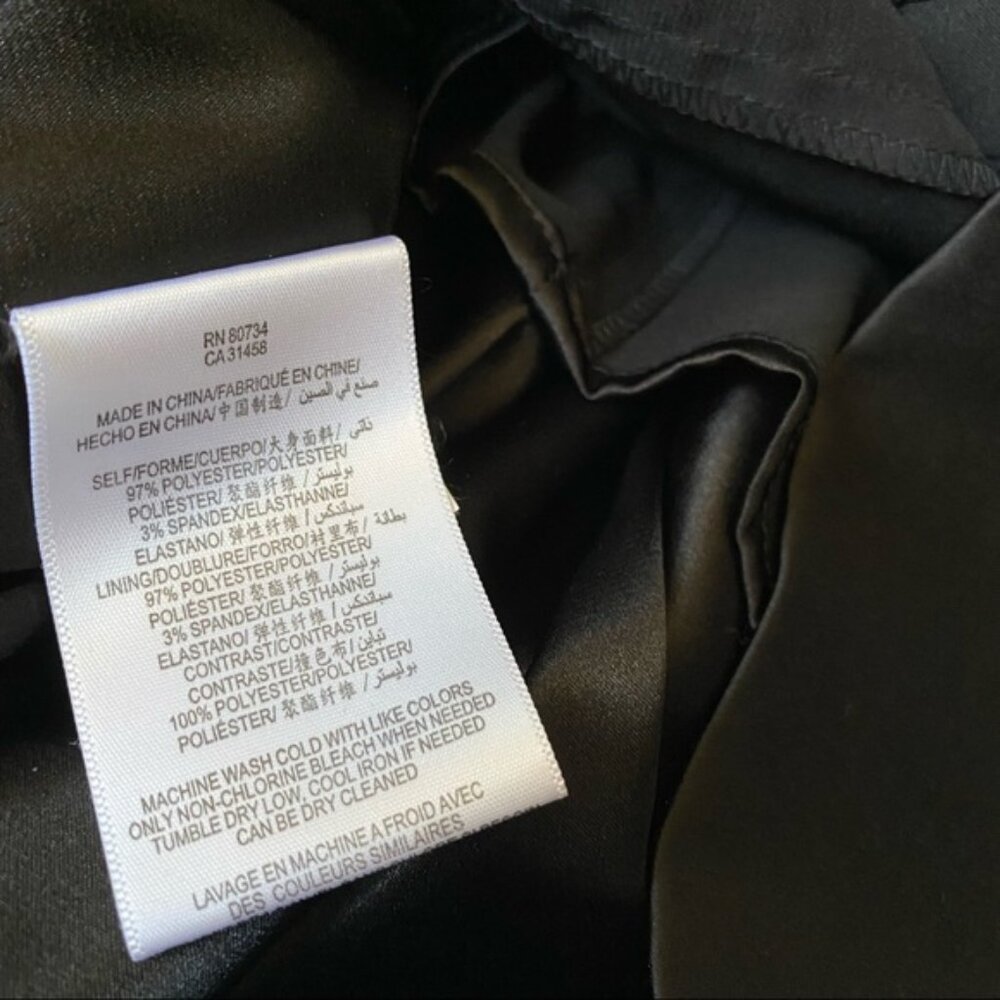 Max And Cleo Herringbone Fitted Strapless Dress S… - image 7